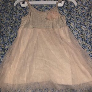 Tan kids dress